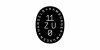 Ein schwarzes Logo: „Elf zu null – Hamburger Museen handeln“